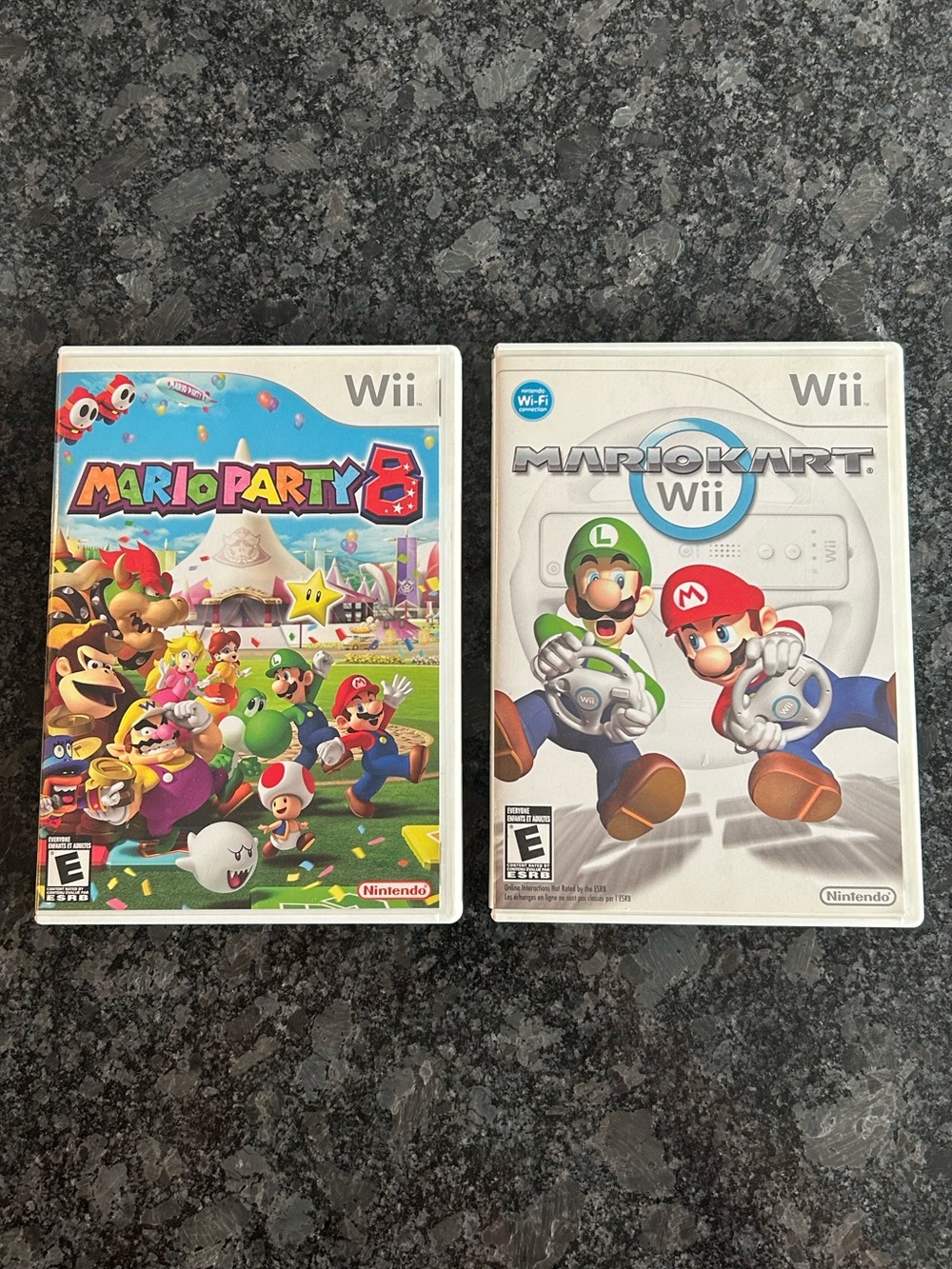 Mario Party 8 & Mario Cart Wii Games